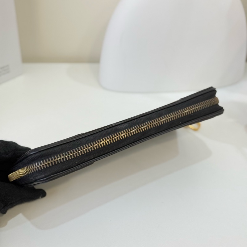 LV 黑角包邊 Zippy 拉鍊長夾-2