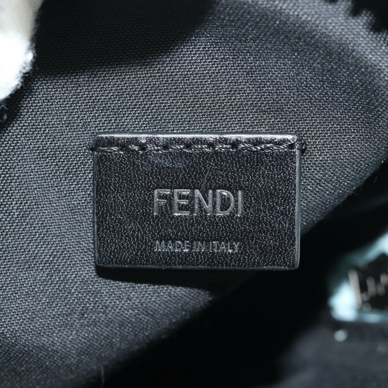 【日本直送】FENDI Baguette 手機包肩背包 尼龍材質 淺藍色 正品 151373M-22
