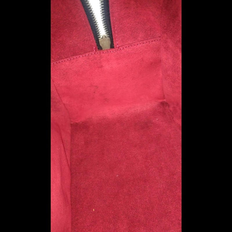 Chanel 黑亮皮方格吐司型手提波士頓包-16