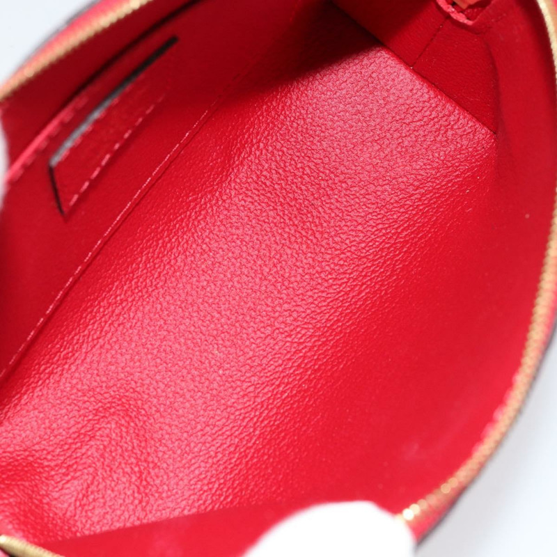 【日本直送】路易威登 Monogram Empreinte Pochette 小號手拿包 紅色 M69414 正品 154301V-9