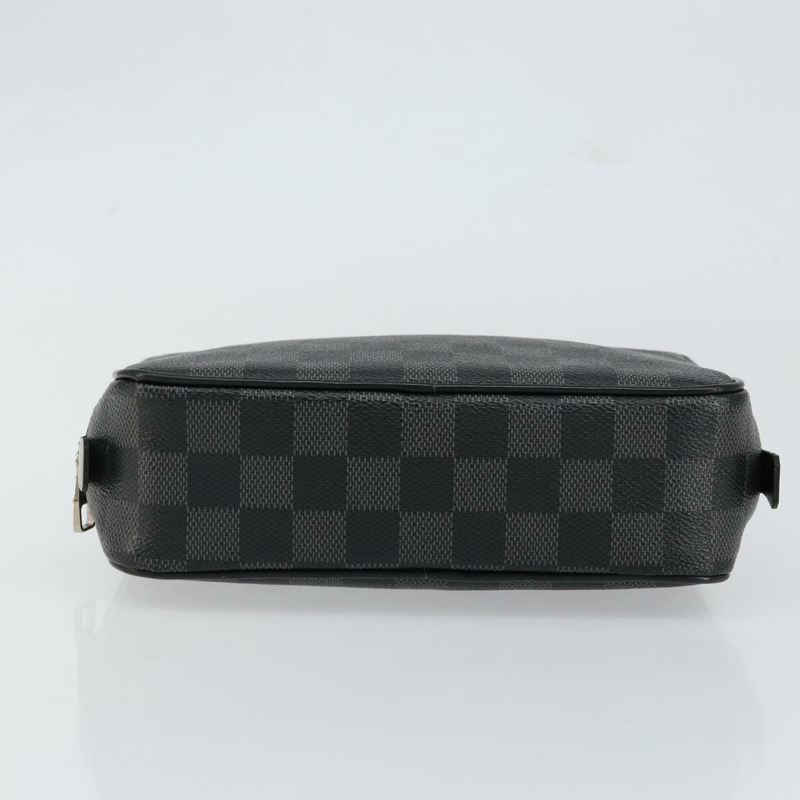 【日本直送】路易威登 Damier Graphite Trousse 盥洗包小號手拿包 N47522 正品 152238-5