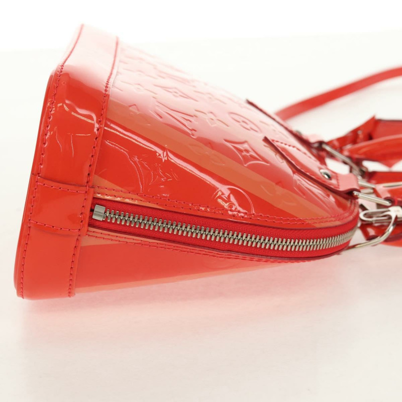 【日本直送】路易威登 Vernis Rayure Alma BB 手袋 2way Rose rich LV 正品 154292V-3