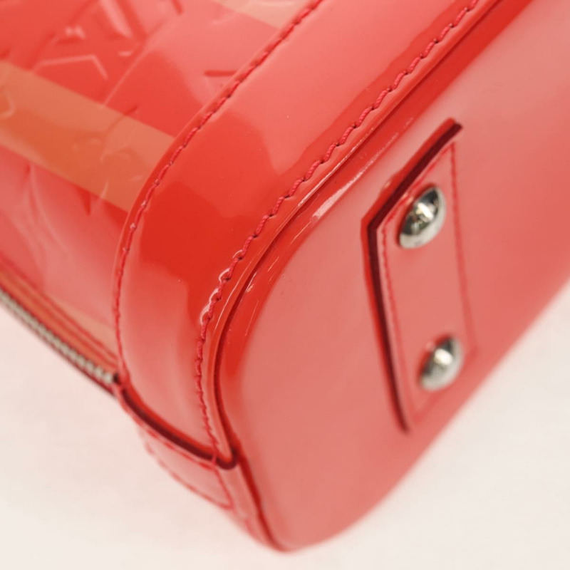 【日本直送】路易威登 Vernis Rayure Alma BB 手袋 2way Rose rich LV 正品 154292V-15