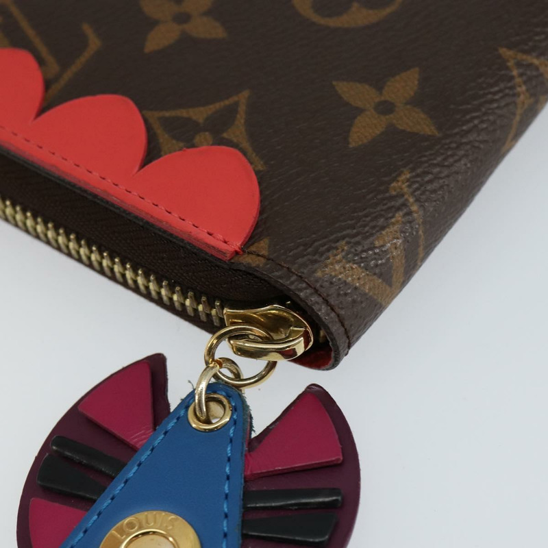 【日本直送】路易威登 Monogram Totem Zippy 皮夾 紫色 紅色 藍色 M61364 LV 正品 154173-13
