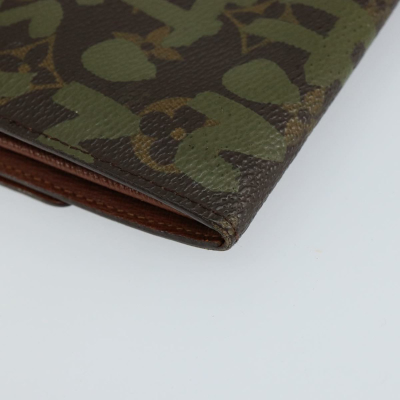 【日本直送】路易威登 Graffiti Porte Monnaie 信用錢包 卡其色 M92188 正品 154174V-15