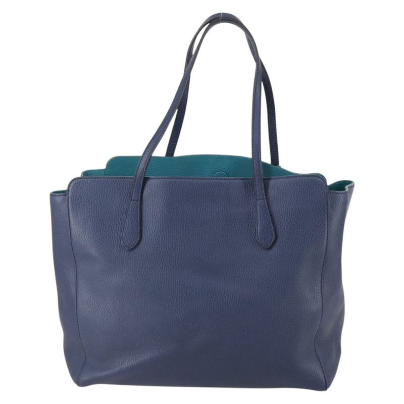 【日本直送】GUCCI 手提包 皮革 藍色 金色 354397 正品 ar13812-1