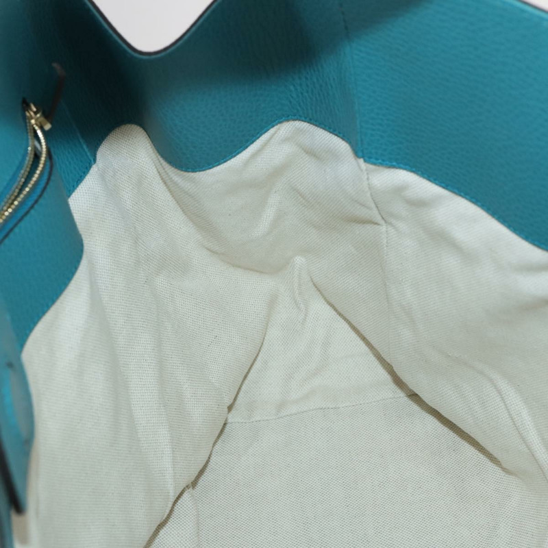 【日本直送】GUCCI 手提包 皮革 藍色 金色 354397 正品 ar13812-19