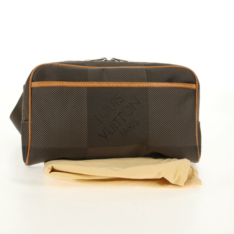 【日本直送】路易威登 Damier Geant Acrobat 單肩包 卡其色 M93619 LV 正品 ar13836A-11