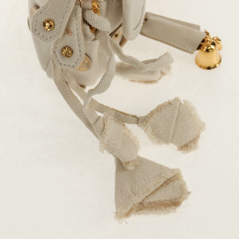 【日本直送】路易威登 Tinkerbell 波點巴拿馬帆布包 白色 M95407 正品 153639SM-18