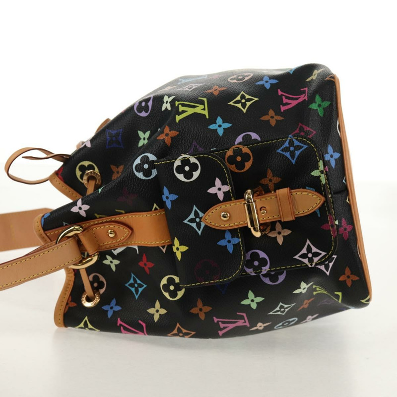 【日本直送】路易威登 Monogram Multicolor Petit Noe 手袋 黑色 M42230 正品 153632SM-2
