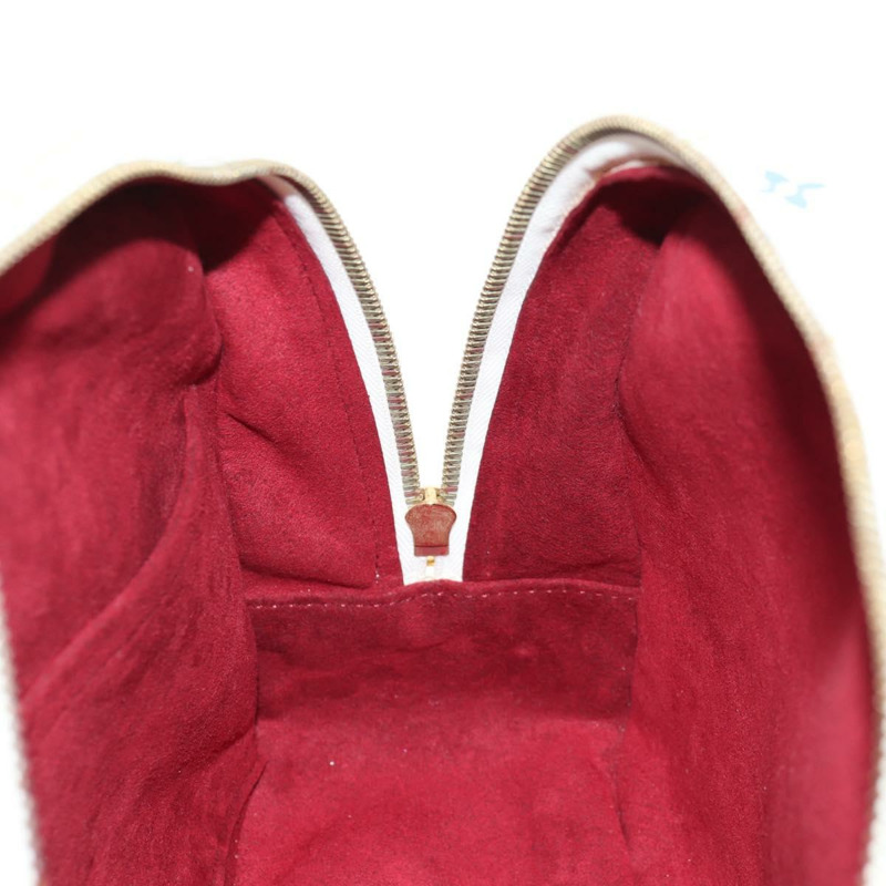 【日本直送】路易威登 Monogram Multicolor Trouville 手提包 白色 M92663 正品 153633SM-19