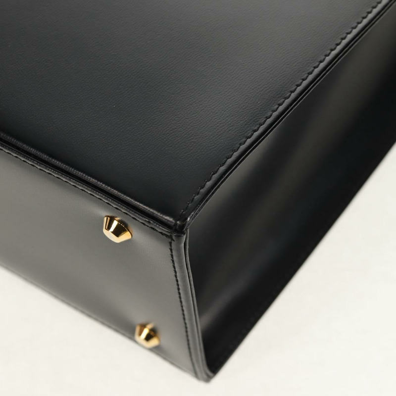 【日本直送】SAINT LAURENT 手提包 皮革 金色 黑色 正品 148653V-13