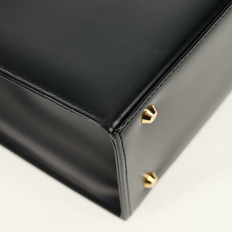 【日本直送】SAINT LAURENT 手提包 皮革 金色 黑色 正品 148653V-14