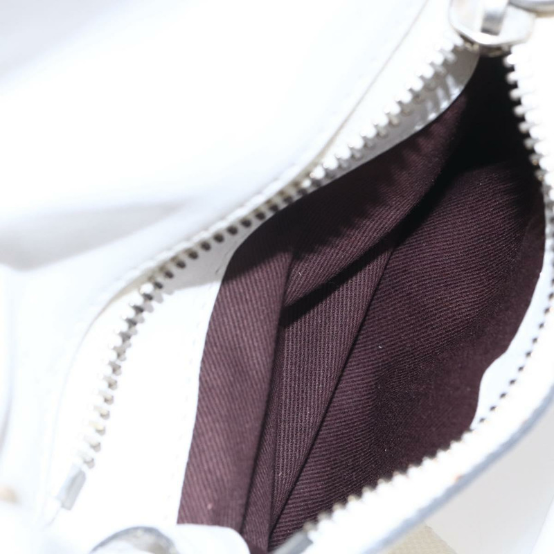 【日本直送】Chloe 皮革雙肩包 白色銀色 正品 ka340-23