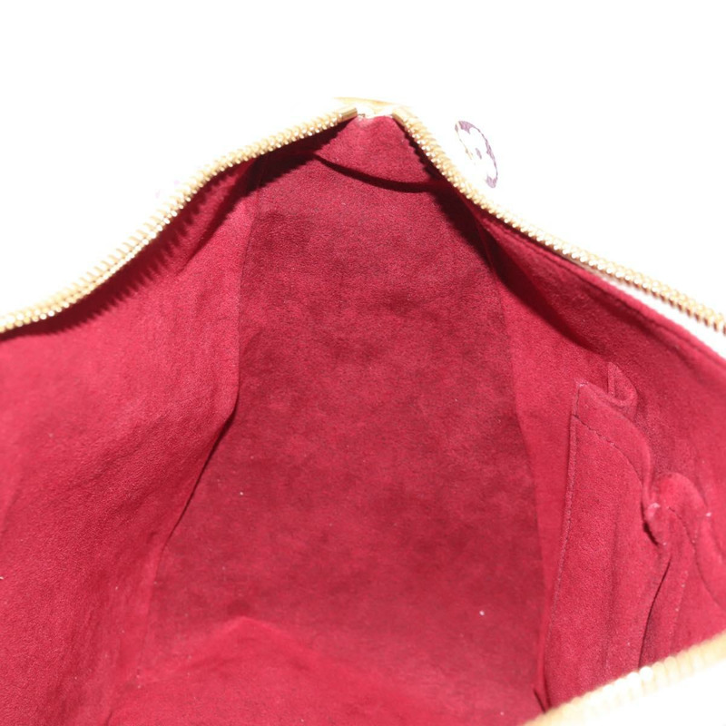 【日本直送】路易威登 Monogram Multicolor Rita 手提包 2way 白 M40125 LV Auth ka242AV-25