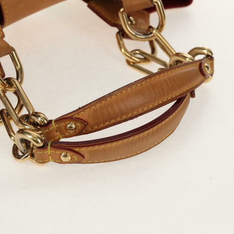 【日本直送】路易威登 Monogram Multicolor Ursula 手提包 白色 M40123 LV Auth ka368AV-6