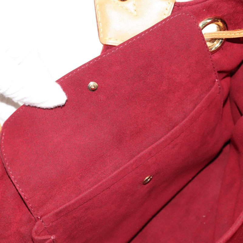 【日本直送】路易威登 Monogram Multicolor Ursula 手提包 白色 M40123 LV Auth ka368AV-22