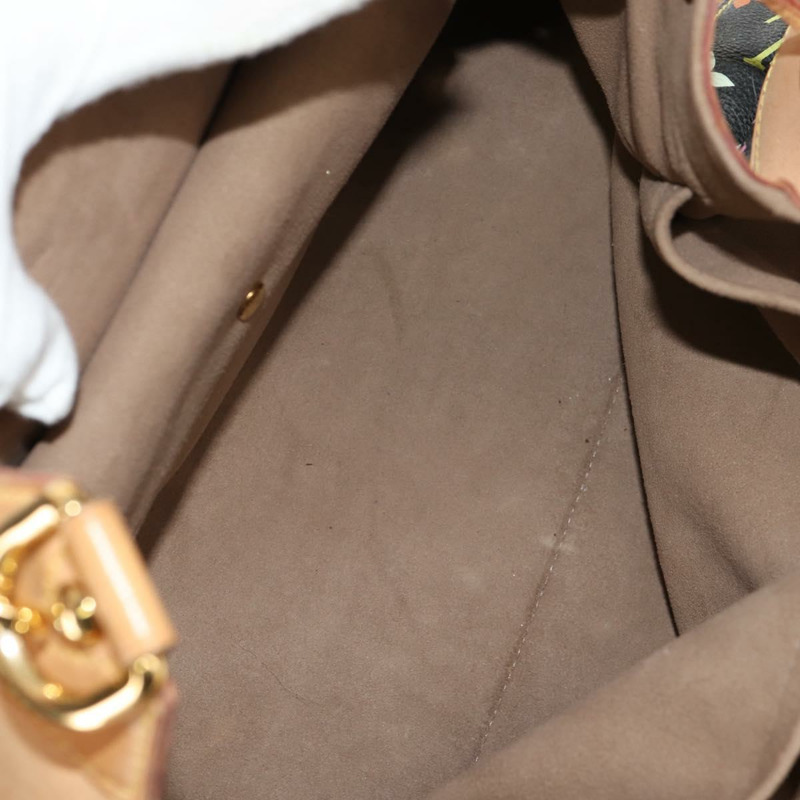 【日本直送】路易威登 Monogram Multicolor Ursula 手提包 黑色 M40124 LV Auth ka367AV-20