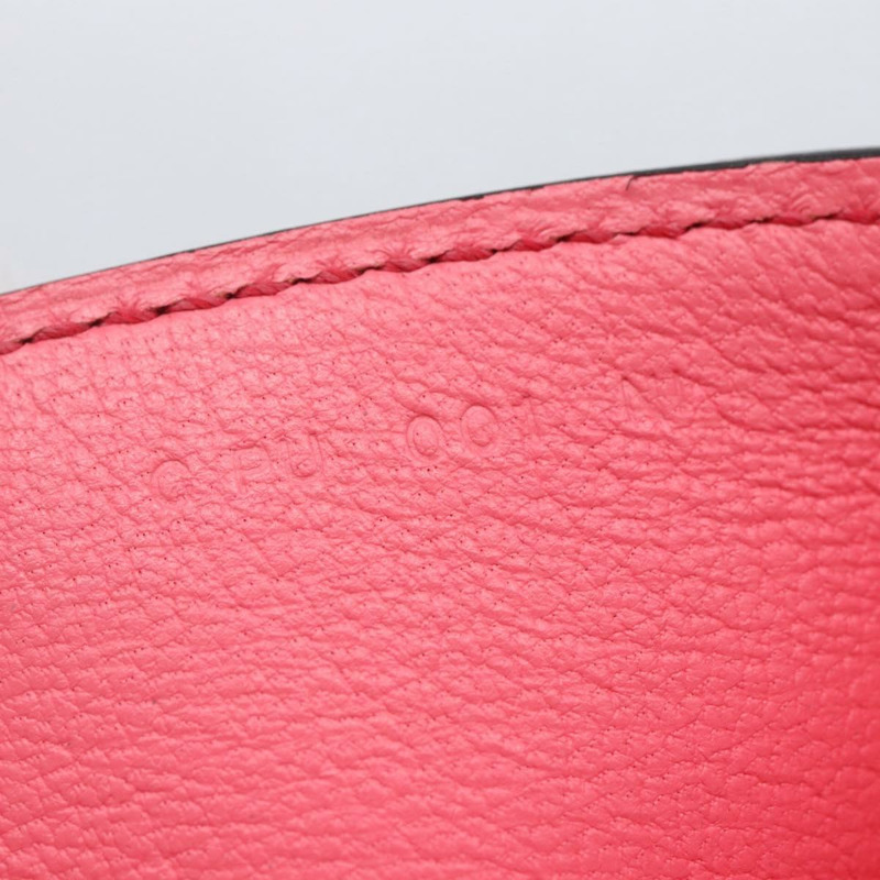 【日本直送】愛馬仕 Opry 24 單肩包，紅色銀色皮革，正品，貨號 154087SM-10