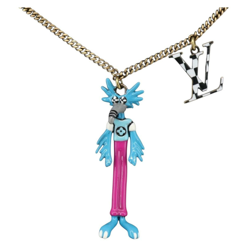 【日本直送】路易威登 LV 動物項鍊 金屬金色 MP2928 LV 正品 154037SAM-0