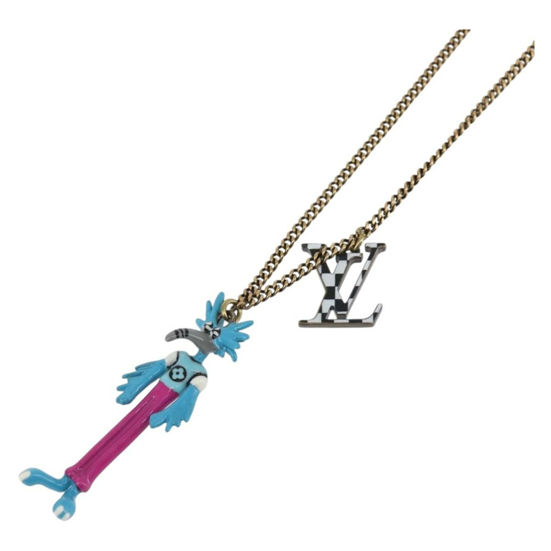 【日本直送】路易威登 LV 動物項鍊 金屬金色 MP2928 LV 正品 154037SAM-2