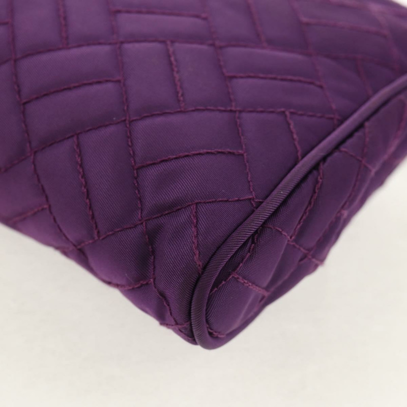 【日本直送】PRADA 尼龍紫色金色鏈條單肩包 正品 154699V-16