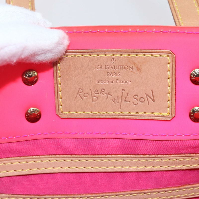 【日本直送】路易威登 Monogram Vernis Fluo Reade PM 手提包 紅色 M91903 LV Auth mr1578-9