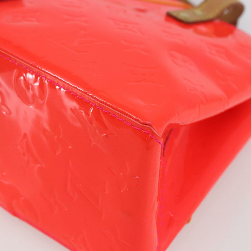 【日本直送】路易威登 Monogram Vernis Fluo Reade PM 手提包 紅色 M91903 LV Auth mr1578-15