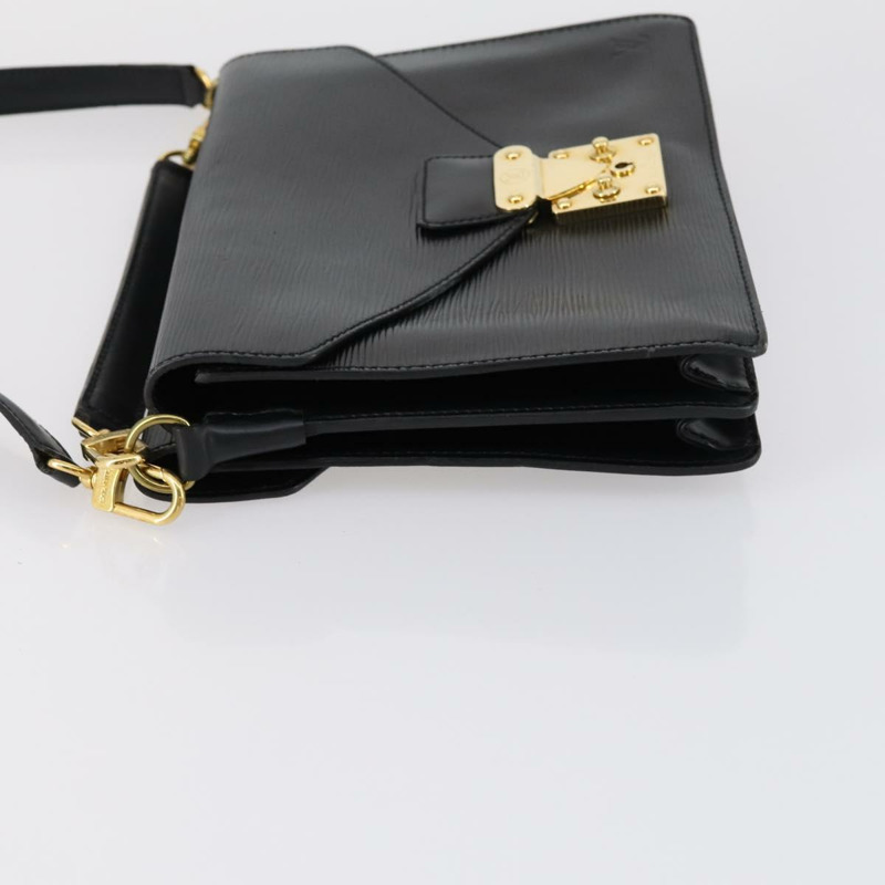 【日本直送】路易威登 Epi Biface 手拿包 黑色 M52322 LV Auth mr1641-3