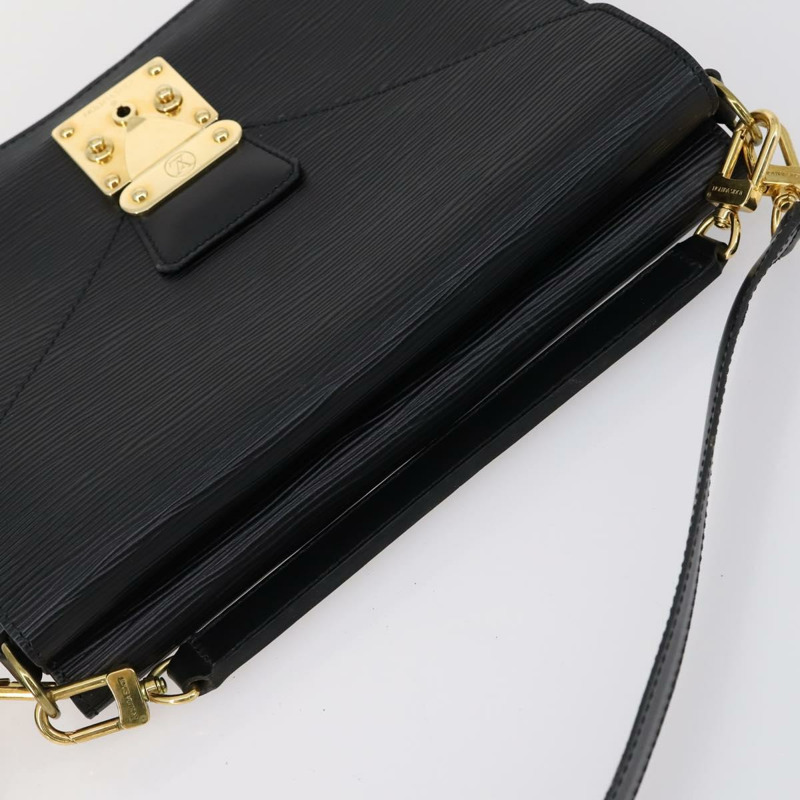 【日本直送】路易威登 Epi Biface 手拿包 黑色 M52322 LV Auth mr1641-5