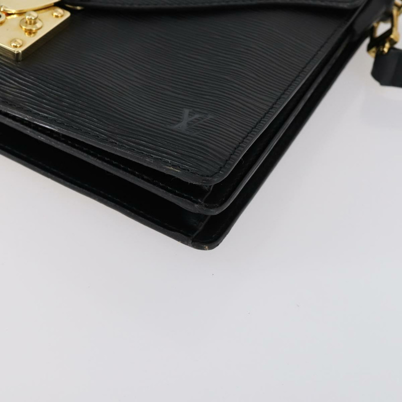 【日本直送】路易威登 Epi Biface 手拿包 黑色 M52322 LV Auth mr1641-14