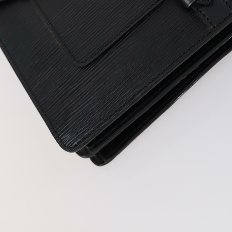 【日本直送】路易威登 Epi Biface 手拿包 黑色 M52322 LV Auth mr1641-17