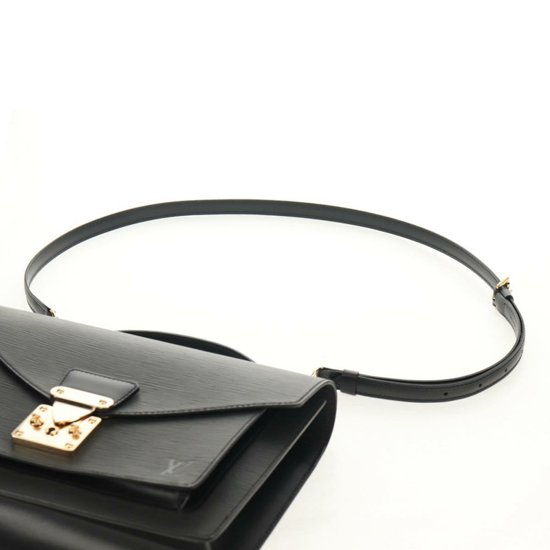 【日本直送】路易威登 Epi Monceau 28 手提包黑色 M52122 LV 正品 mr1592V-17