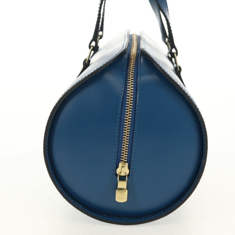 【日本直送】路易威登 Epi Soufflot 手提包藍色 M52225 LV 正品 yk19884V-3