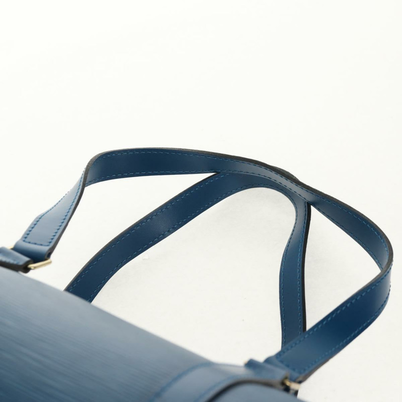 【日本直送】路易威登 Epi Soufflot 手提包藍色 M52225 LV 正品 yk19884V-8