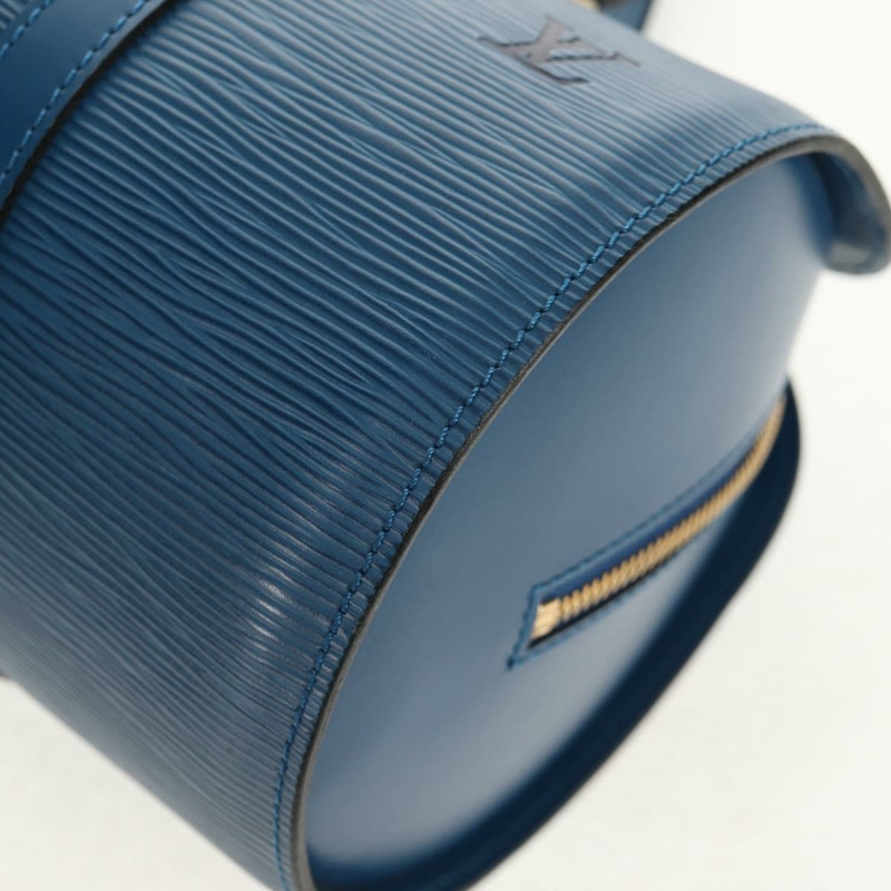 【日本直送】路易威登 Epi Soufflot 手提包藍色 M52225 LV 正品 yk19884V-14