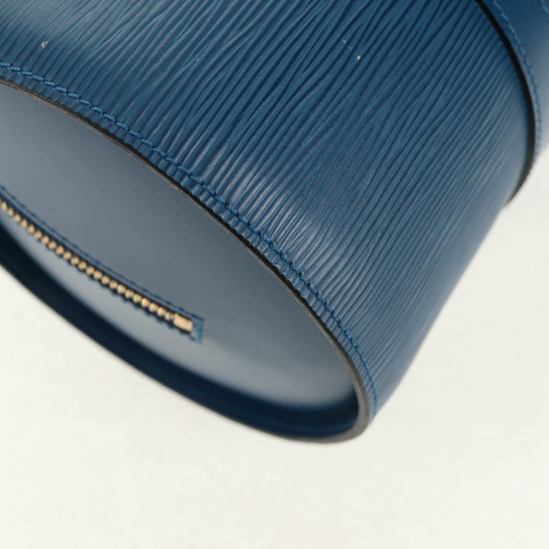 【日本直送】路易威登 Epi Soufflot 手提包藍色 M52225 LV 正品 yk19884V-15