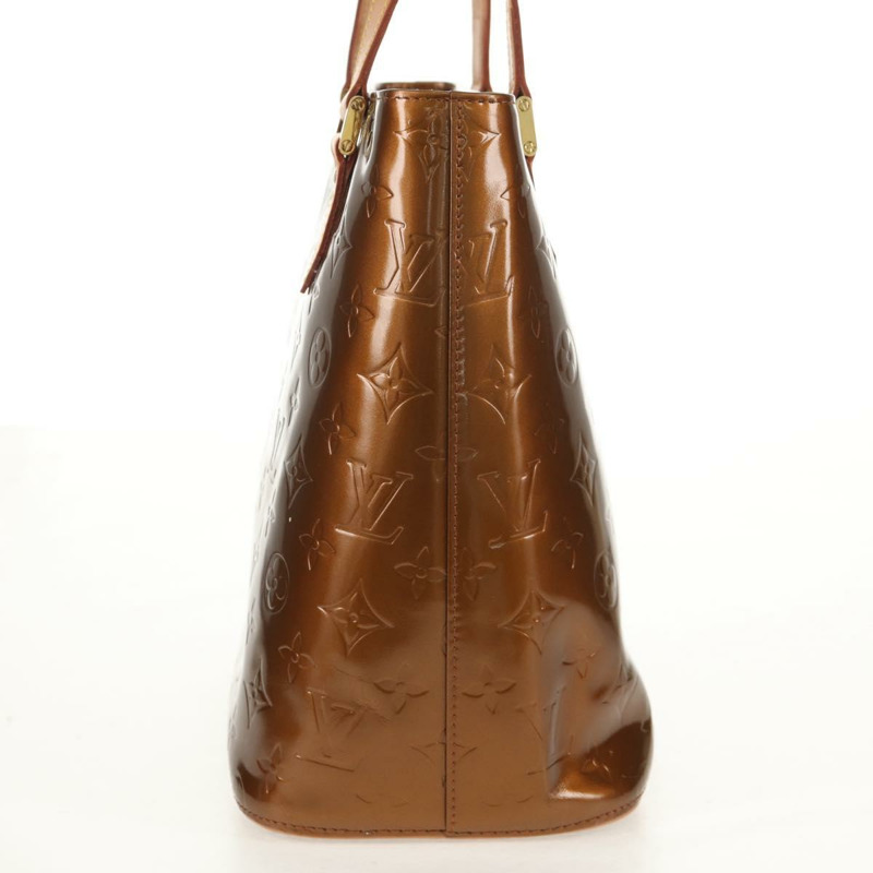 【日本直送】路易威登 Monogram Vernis Houston 手提包 青銅色 M91122 LV Auth mr1617V-3
