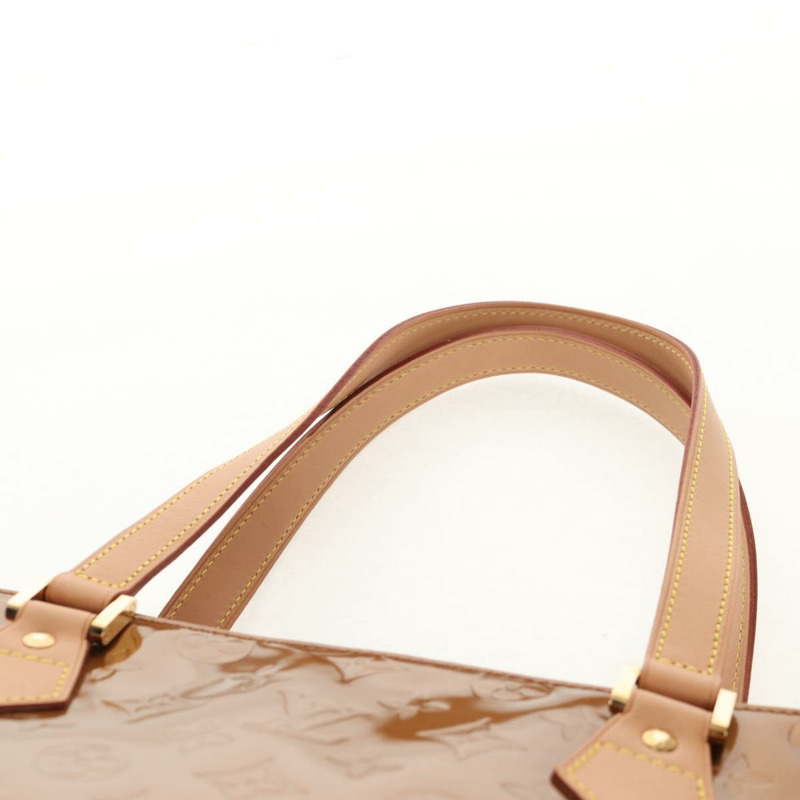 【日本直送】路易威登 Monogram Vernis Houston 手提包 青銅色 M91122 LV Auth mr1617V-13