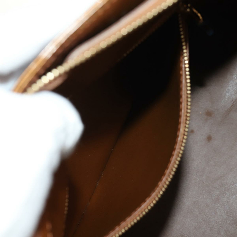 【日本直送】路易威登 Monogram Vernis Houston 手提包 青銅色 M91122 LV Auth mr1617V-24