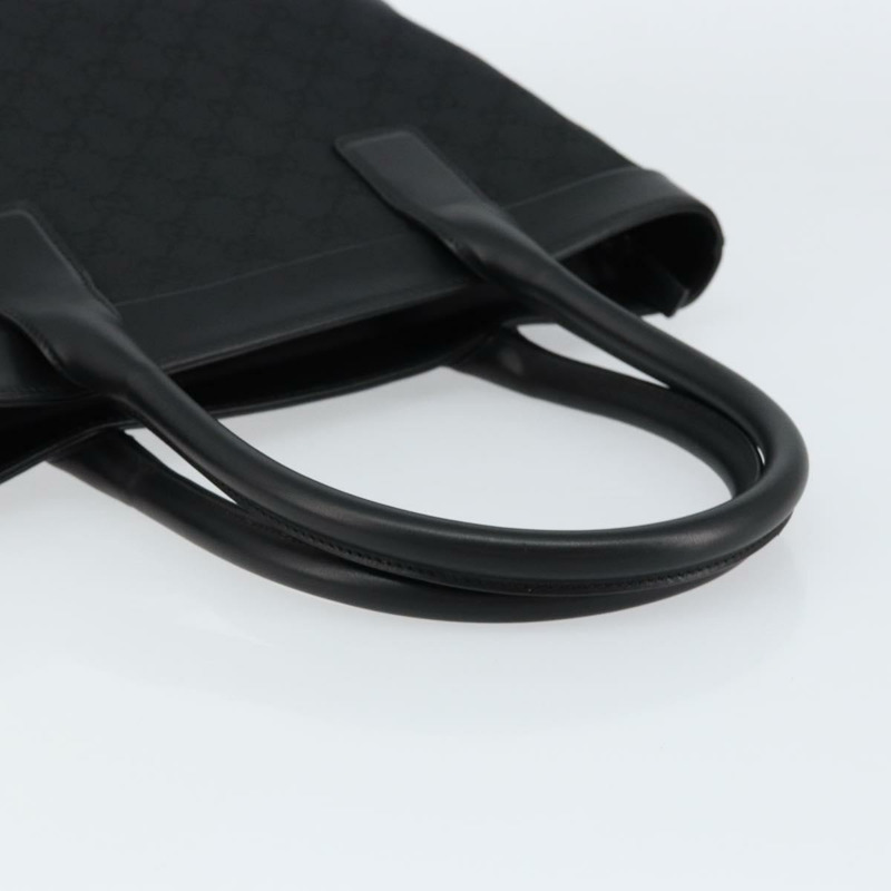 【日本直送】GUCCI GG帆布托特包 黑色 銀色 33890 正品 am9800-6