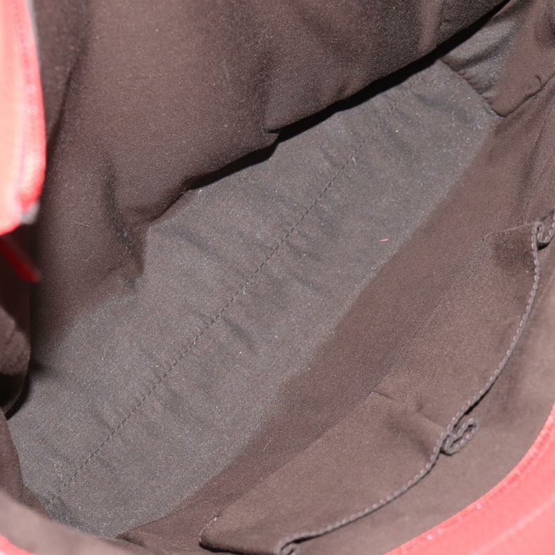 【日本直送】GUCCI 互扣式手提包 皮革 紅色 金色 353581 Auth am9922V-9