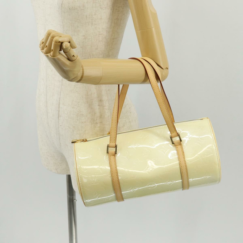 【日本直送】路易威登 Monogram Vernis Bedford 手提包 Perle M91331 LV Auth am9856V-22