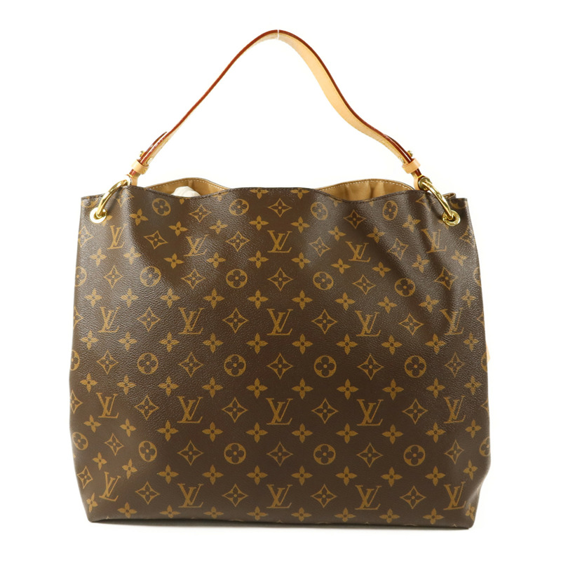 LOUIS VUITTON Monogram Graceful MM金扣肩背袋-1