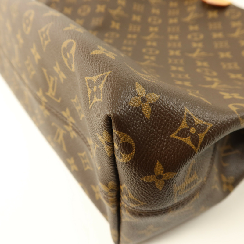 LOUIS VUITTON Monogram Graceful MM金扣肩背袋-11
