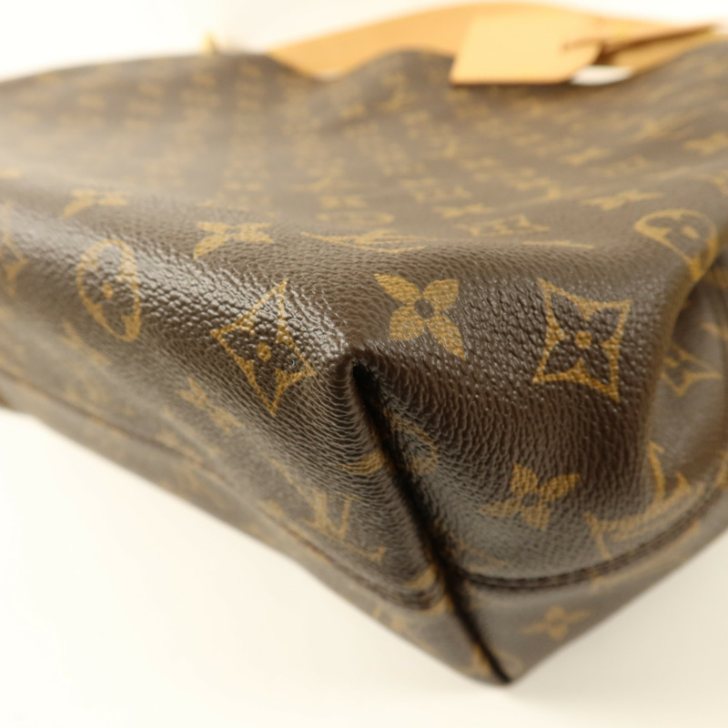 LOUIS VUITTON Monogram Graceful MM金扣肩背袋-13