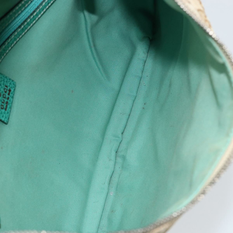 【日本直送】GUCCI GG帆布肩背包 米色 銀色 134357 正品 156040-10