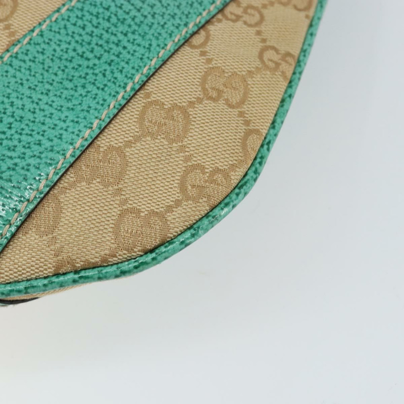 【日本直送】GUCCI GG帆布肩背包 米色 銀色 134357 正品 156040-14