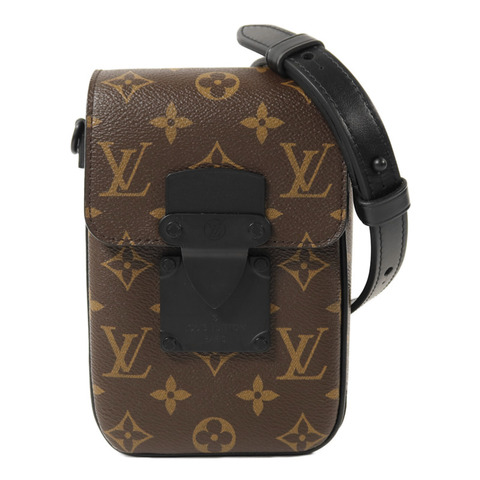 LOUIS VUITTON Monogram Macassar S-Lock肩背袋
