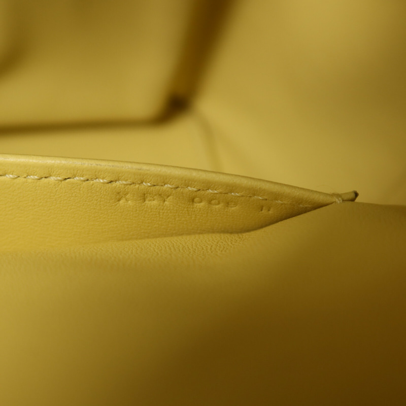 HERMES Evercolor皮革ToolBox 20銀扣手挽肩背兩用袋White/Noir-6